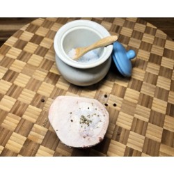 Pot avec du sel