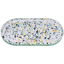 Plateau à bijoux en terrazzo