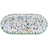 Plateau à bijoux en terrazzo