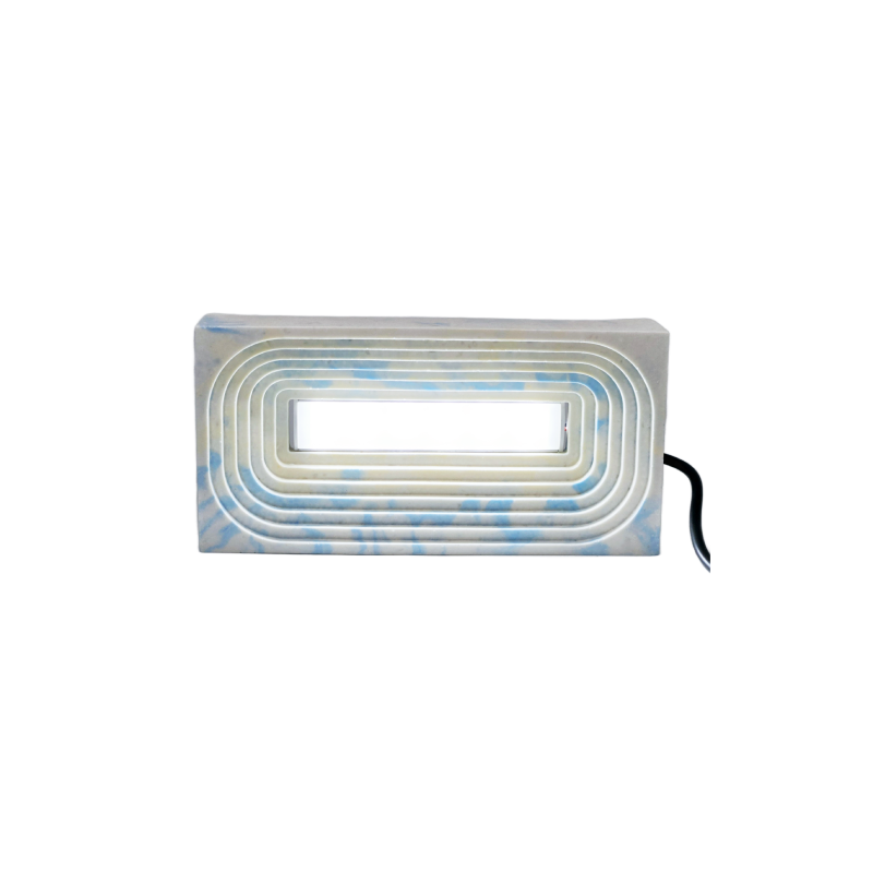 Lampe en jesmonite