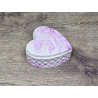 Boîte à bijoux en forme de cœur