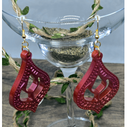 Boucles d’Oreilles en Époxy...